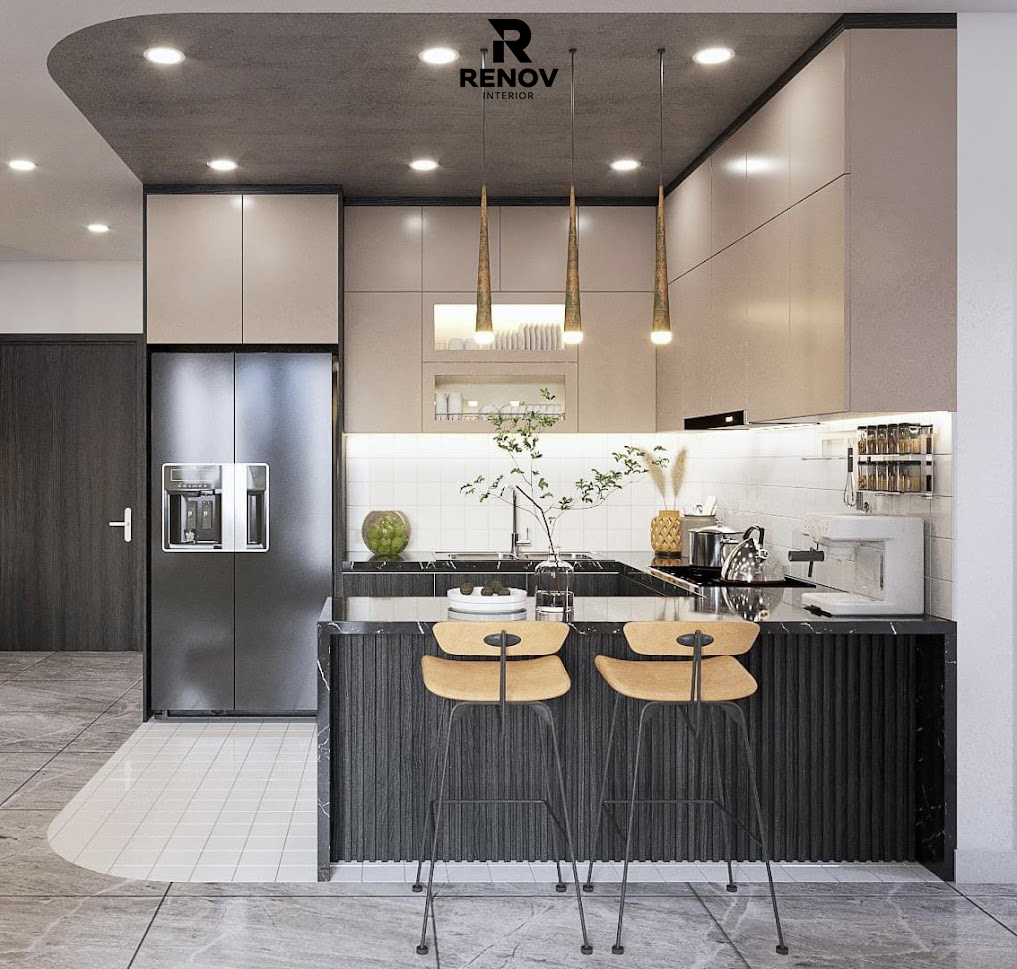 không gian với sắc đen huyền bí